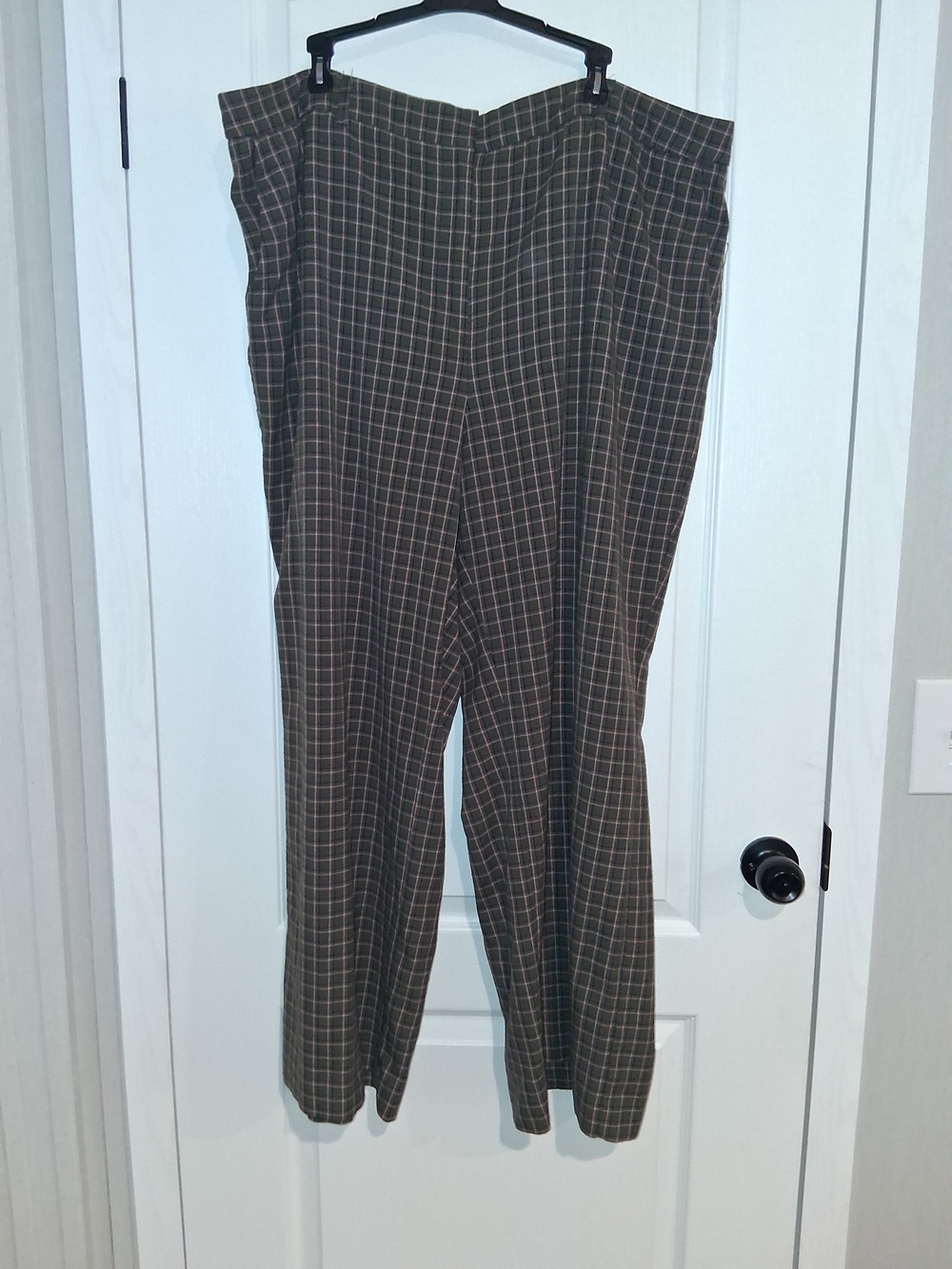 Vince Camuto Plaid Pants Wide Leg 22w